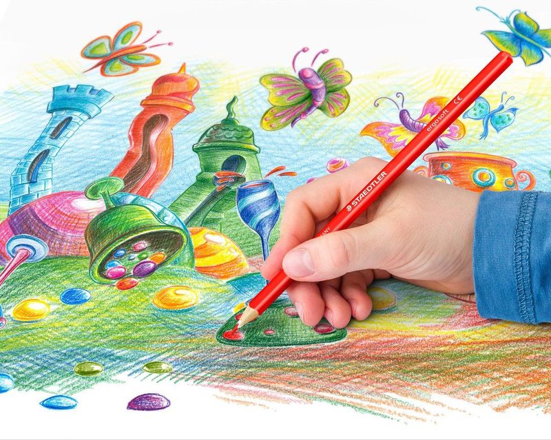 STAEDTLER ergosoft kleurpotlood - met. etui 36 st