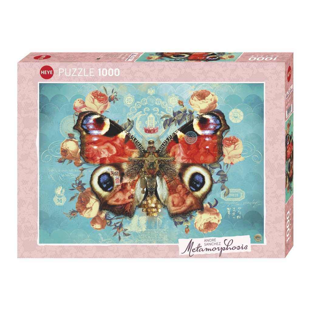 Puzzle - André Sanchez - Metamorphosis Wings N°3 - 1000 Pièces
