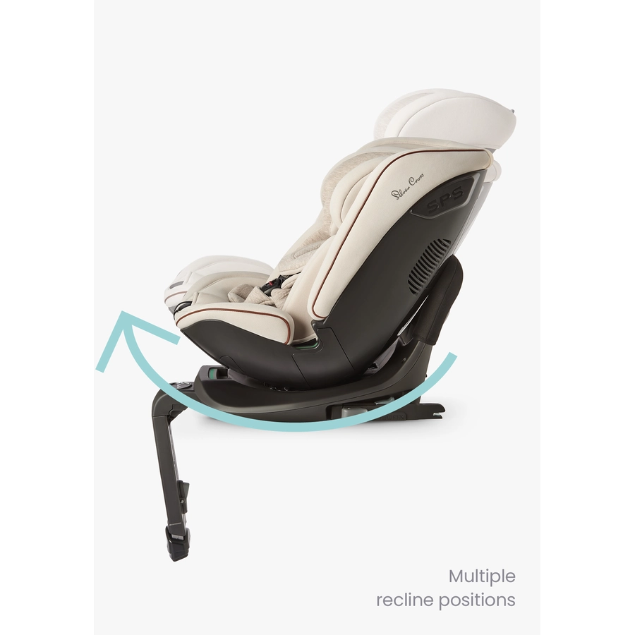 Silver Cross Kindersitz Motion 360° Rotation All-Size Almond