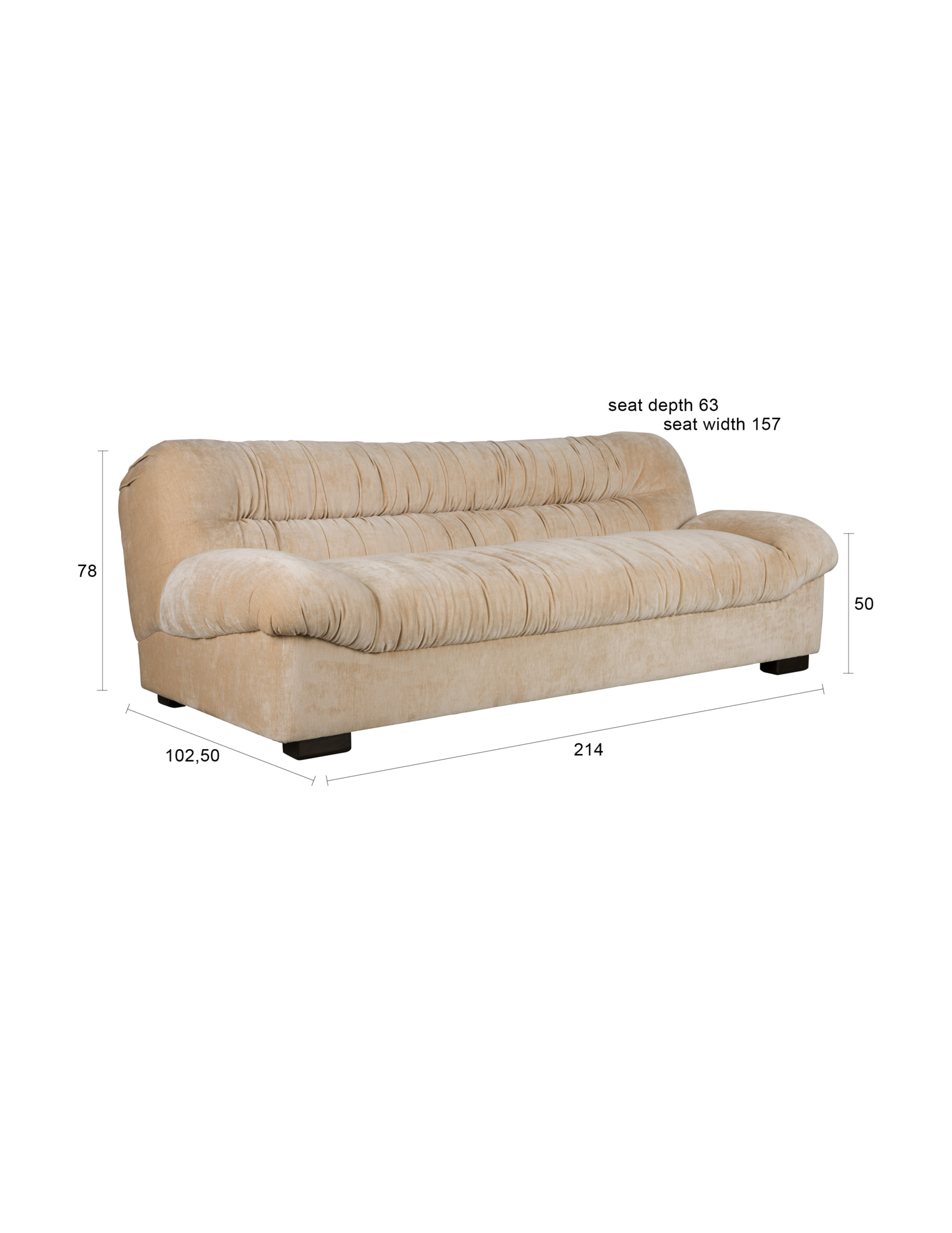 Sofa Douglas Beige