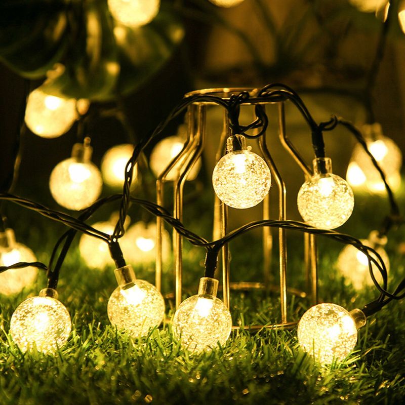 Prixa Sline - LED Lichtsnoer - Warm Wit - 20 LED-lampen - Zonne-energie