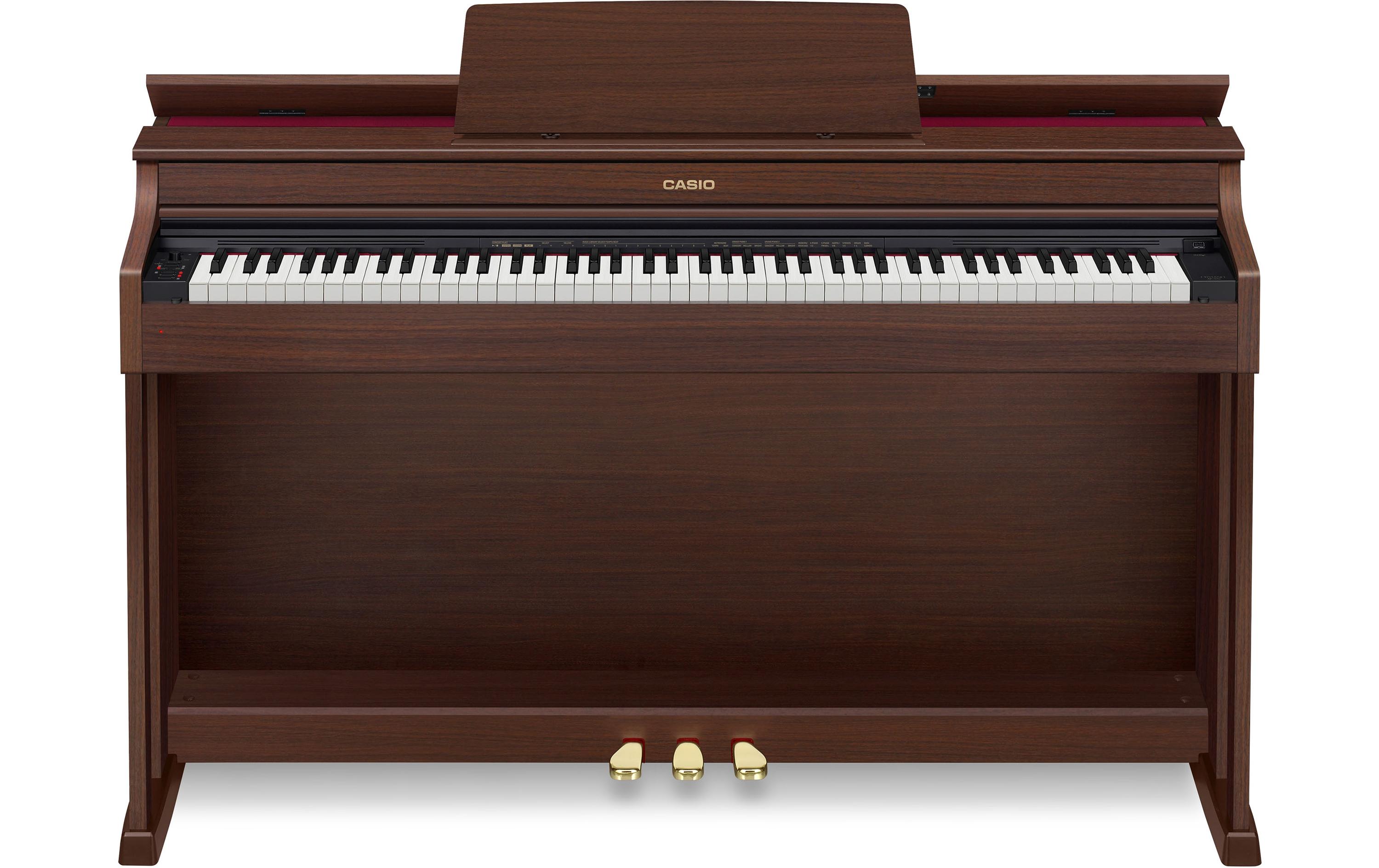 E-Piano CELVIANO AP-470BN Braun<br>E-Piano mit gewichtetem Tri-Sensor-Scaled-Hammer-Action-Keyboard II mit 88 Tasten