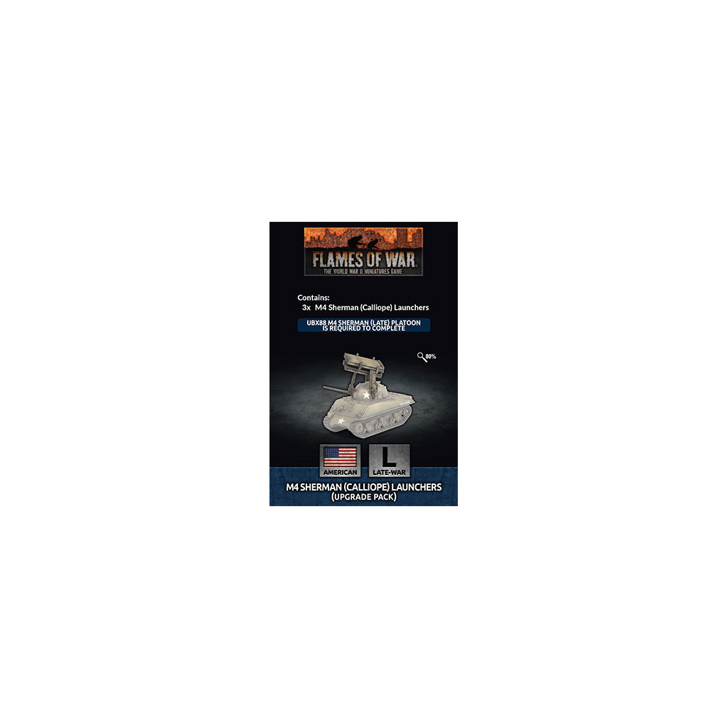 Flames of War - M4 Sherman (Calliope) Launchers