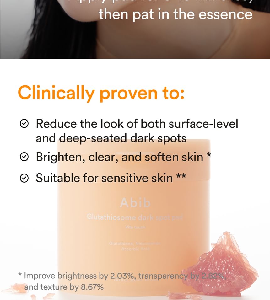 Abib - Glutathiosome Donkere Vlek Pad Vita Touch