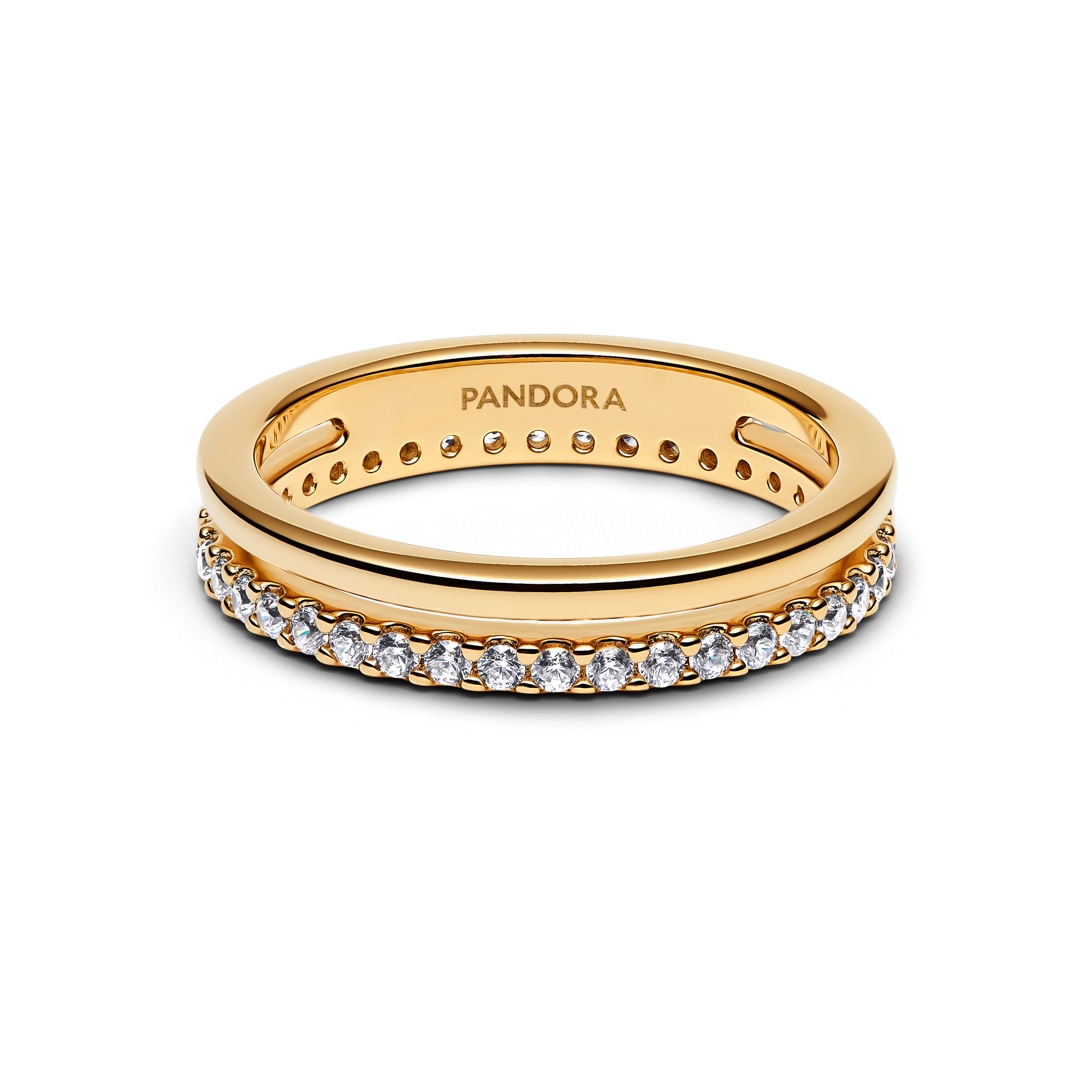 Pandora Gold Timeless Doppelbandring