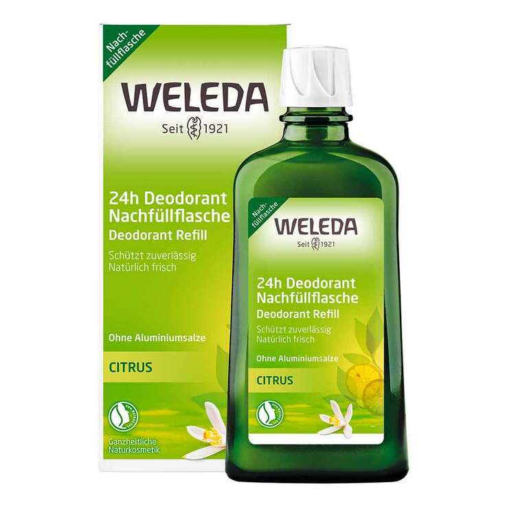 Weleda Citrus Fresh Deo Spray Nachfüllflasche, 200 ml