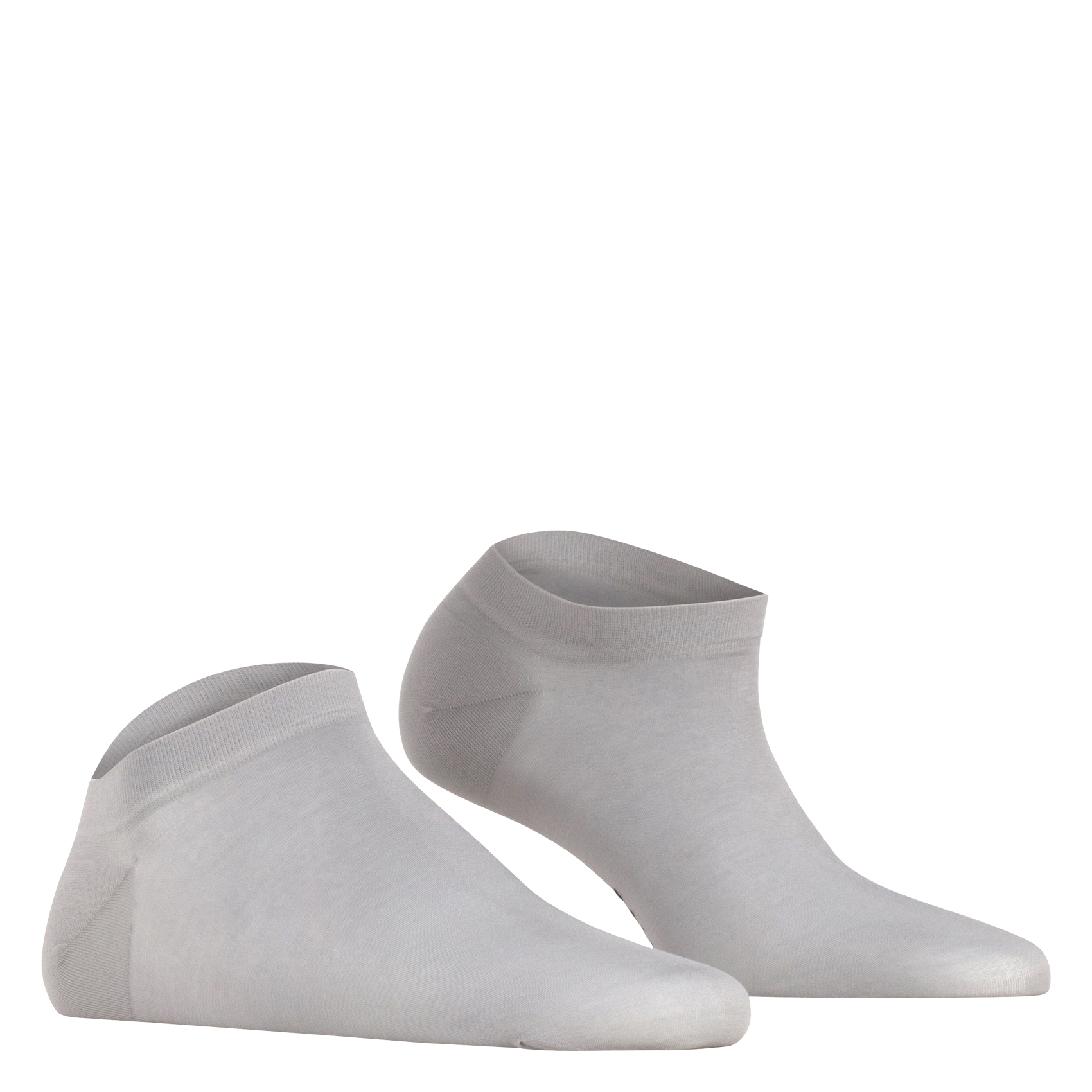 FINE FTNESS SN - Socquettes avec élastique et talon contrastés | Argent