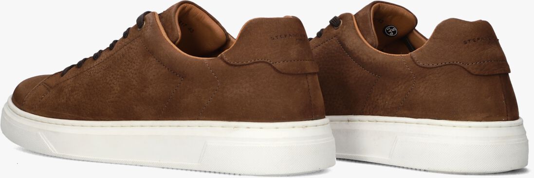 bruine stefano lauran lage sneakers sl124h600