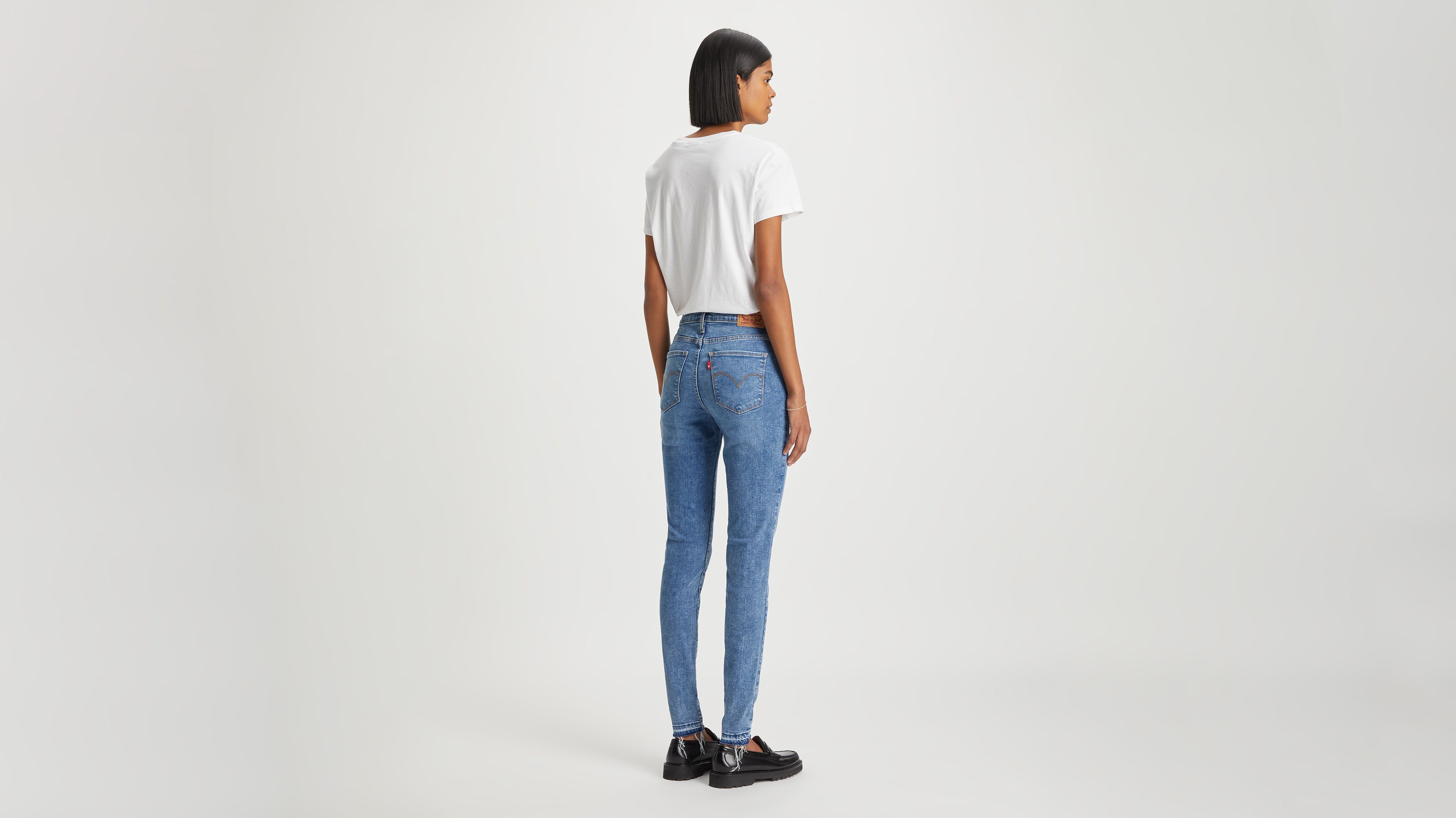 Jean 720™ Taille Haute Super Skinny - Indigo Worn In - Bleu