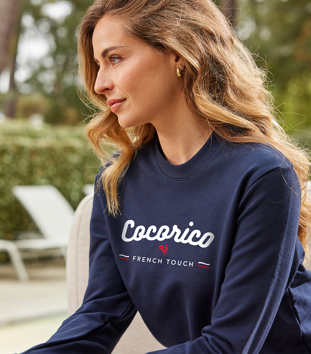 Sweat Femme Marine - French Touch