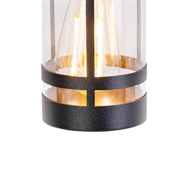 Moderne buitenhanglamp, zwart, IP44 - Gleam