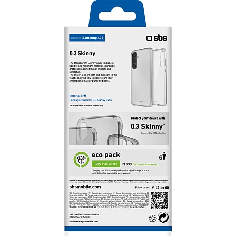 SBS Samsung Galaxy A36 cover - transparent