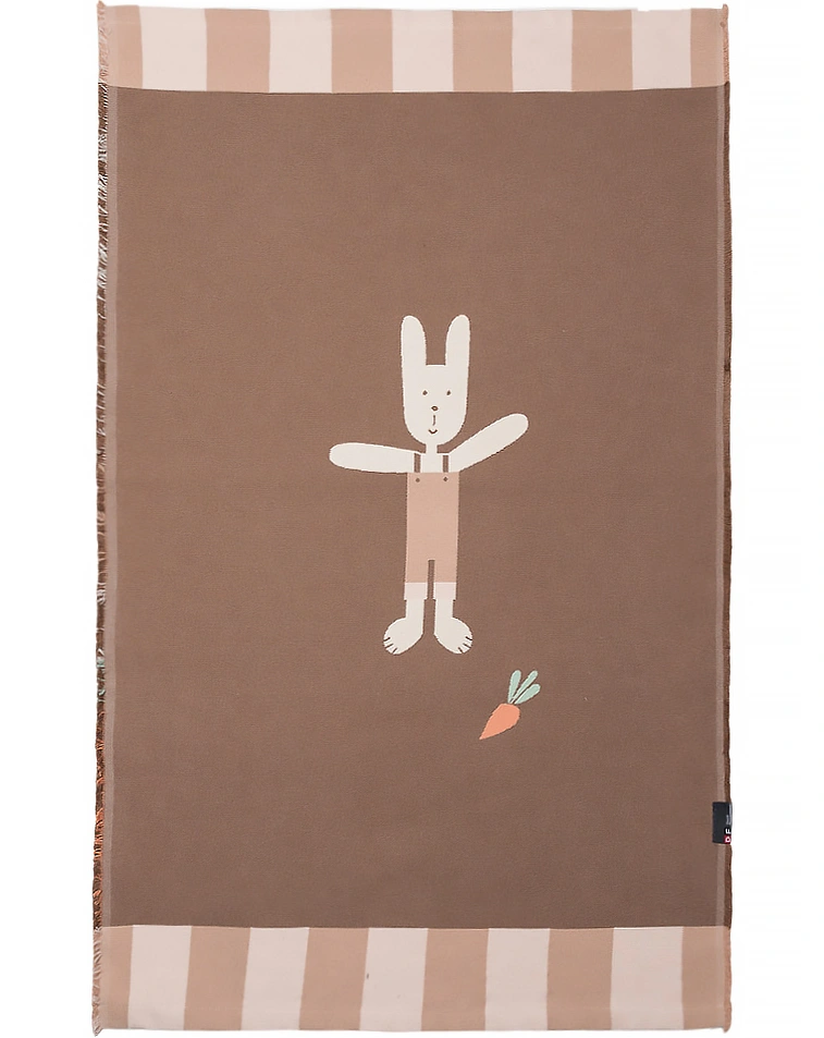 Teppich GOLIATH - HASE SMALL (75x120) in braun