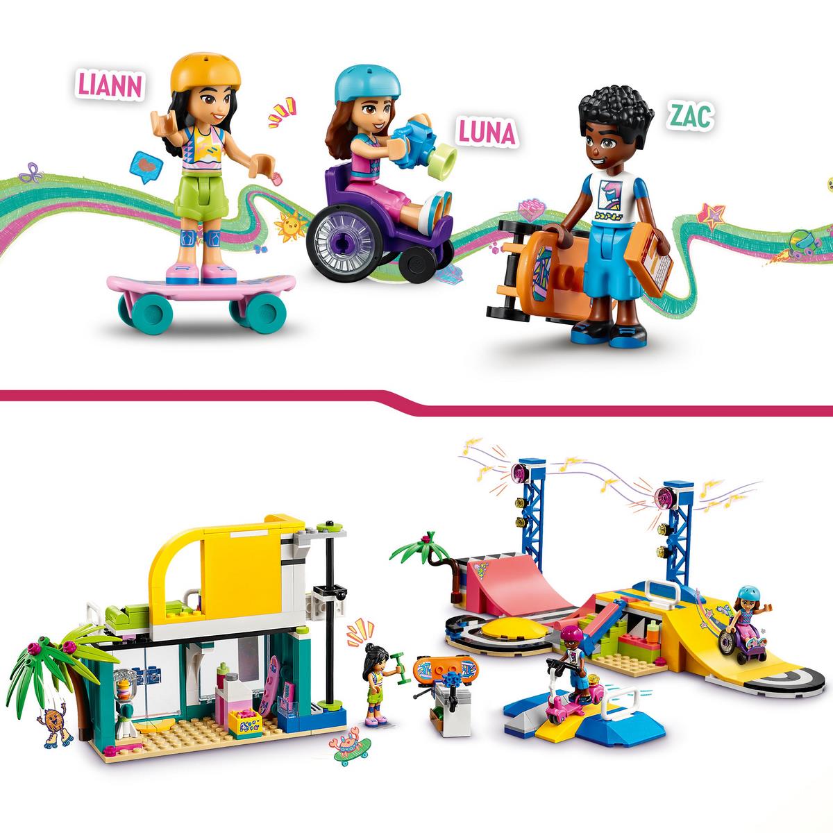 Le Skatepark LEGO Friends 41751