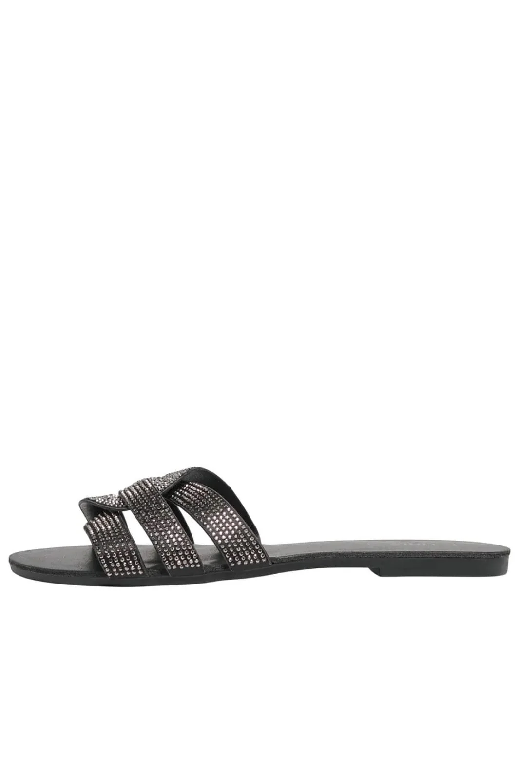 Only Shoes Onlfeli-5 Pu Bling Slip On Sandal