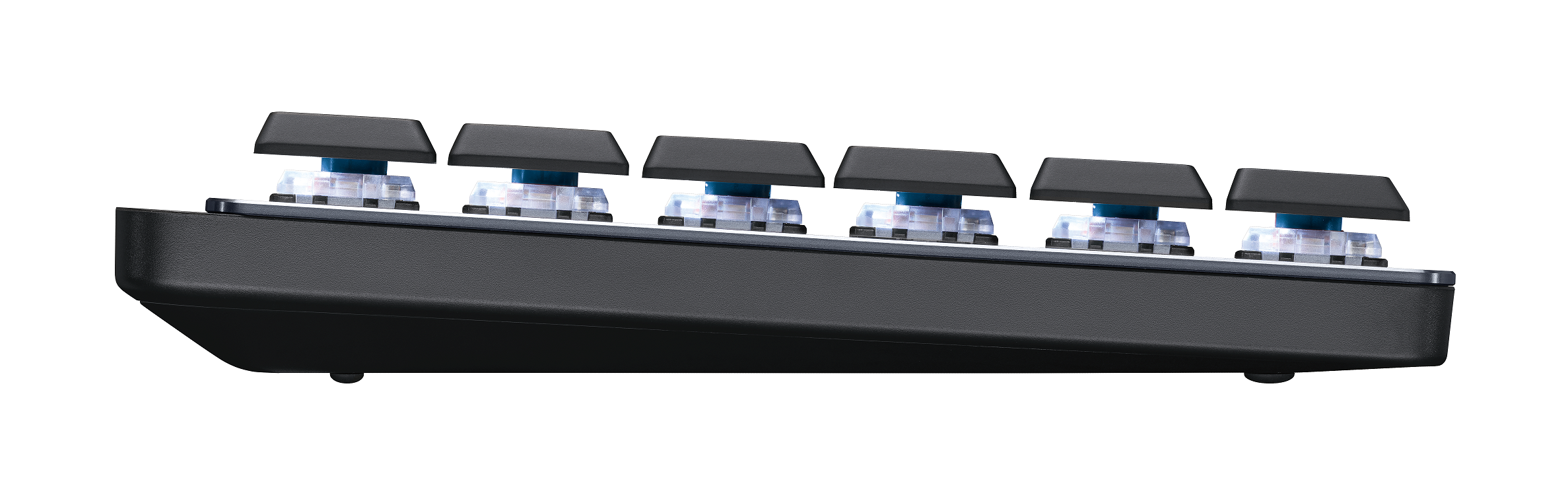 Logitech - MX Compact Mechanical Wireless Illuminated Keyboard - Nordic - Clicky Switch