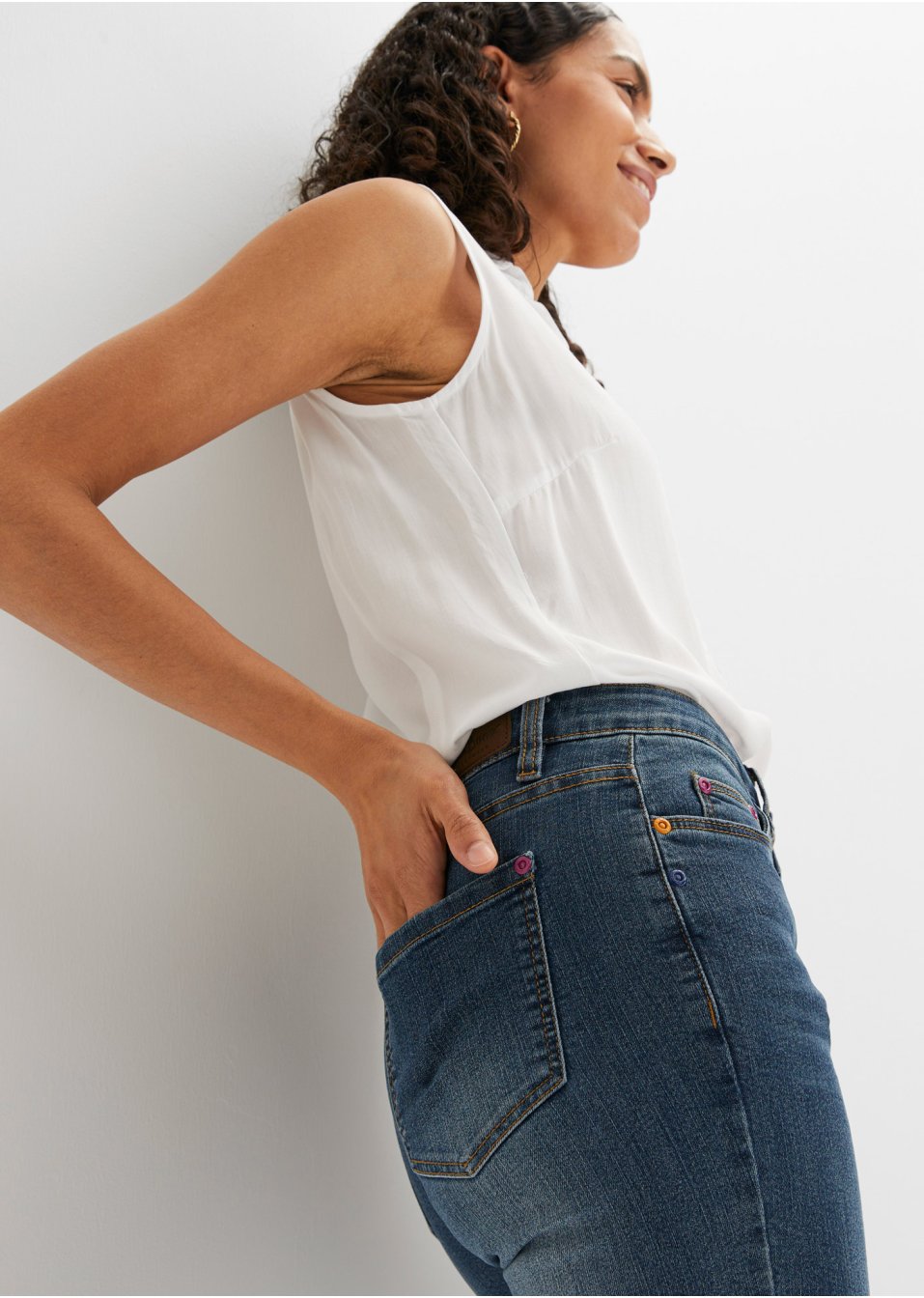 Jean extensible confort stretch, Straight