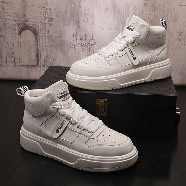 Mr Ozera - Hoge sneakers met letters (verschillende ontwerpen)