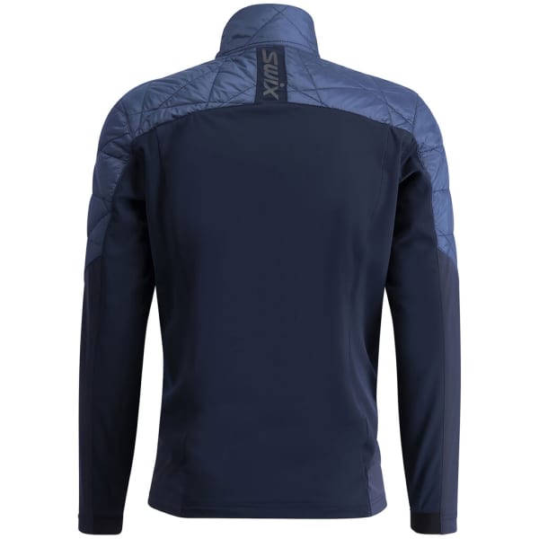 Veste ski de fond SWIX INFINITY HYBRID INSULATED JACKET LAKE BLUE/DARK NAVY