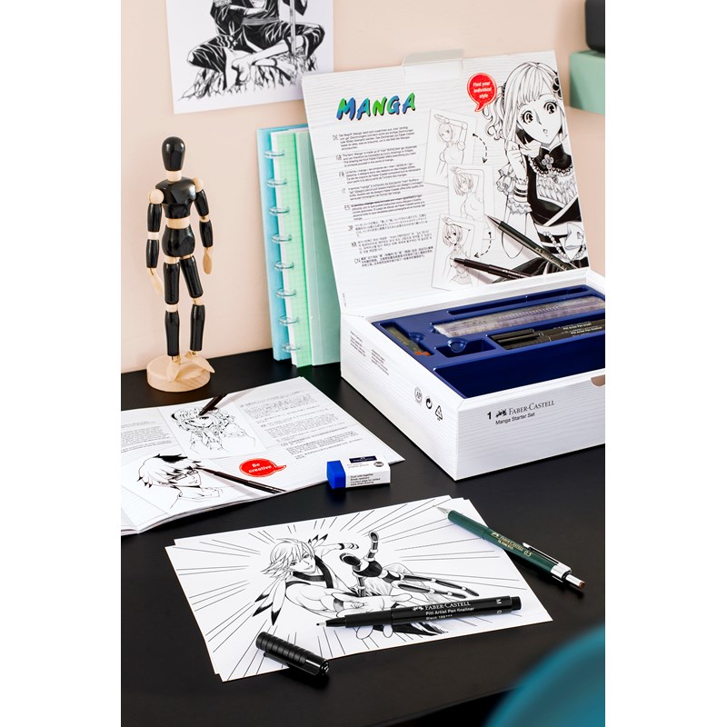 Faber-Castell<br>Startersæt Pitt Artist Manga