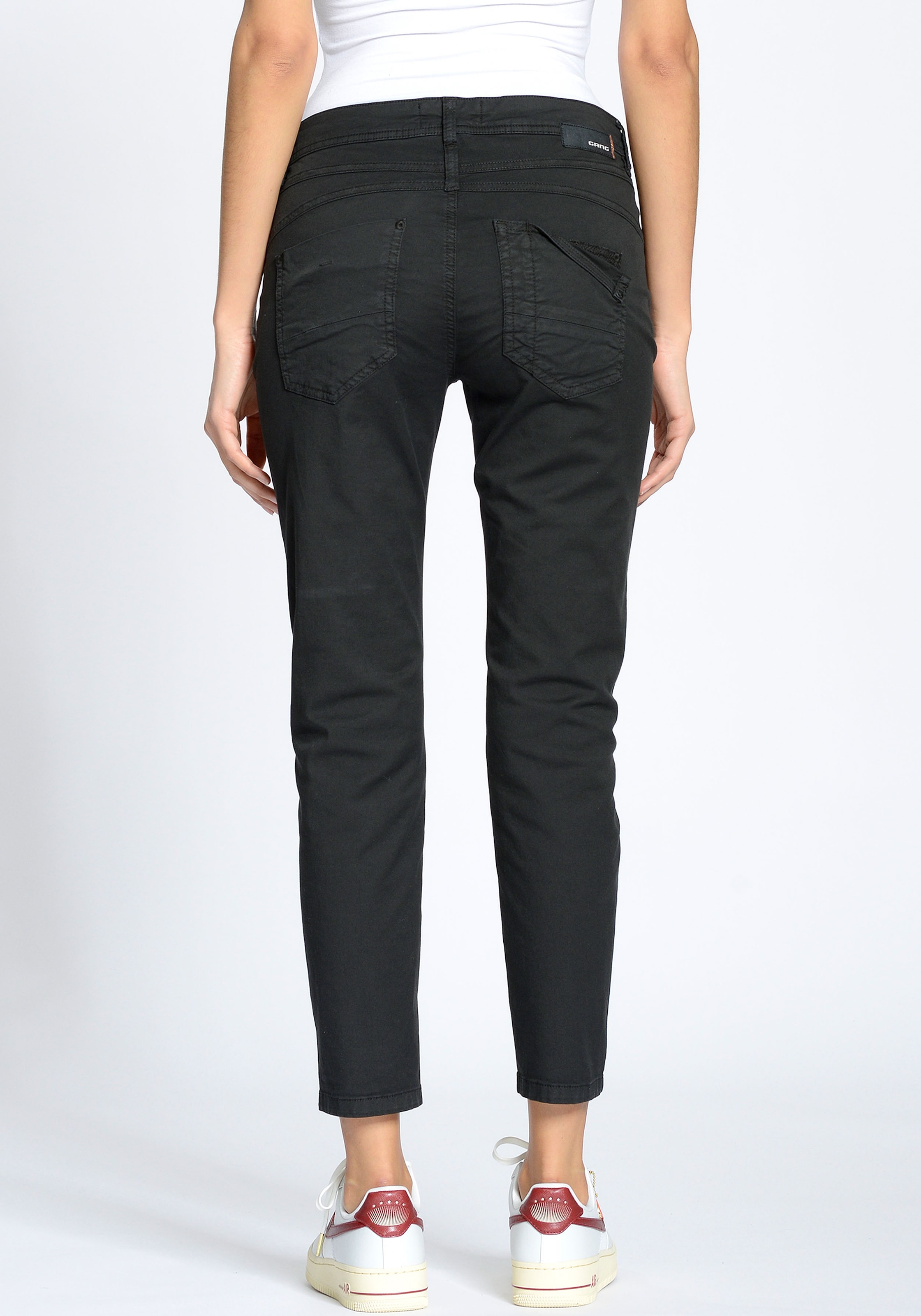 GANG 5-Pocket-Hose »94AMELIE CROPPED«  mit doppelter Passe und doppelter, rechter Gesässtasche