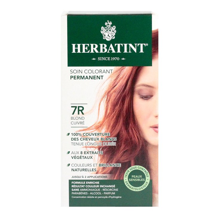 Soin colorant 7R blond cuivré