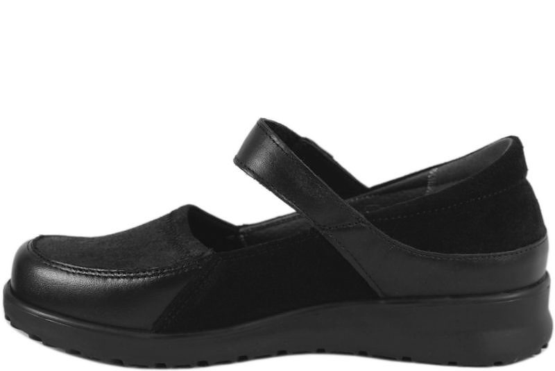 NEW FEET SORT SKO KALVESKIND