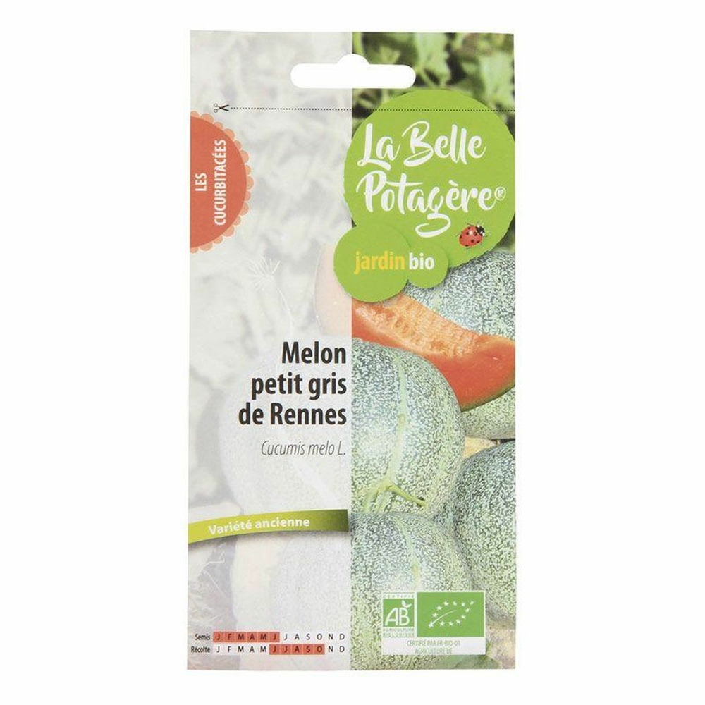 Graines à semer - melon petit gris de rennes - 1,2 g
