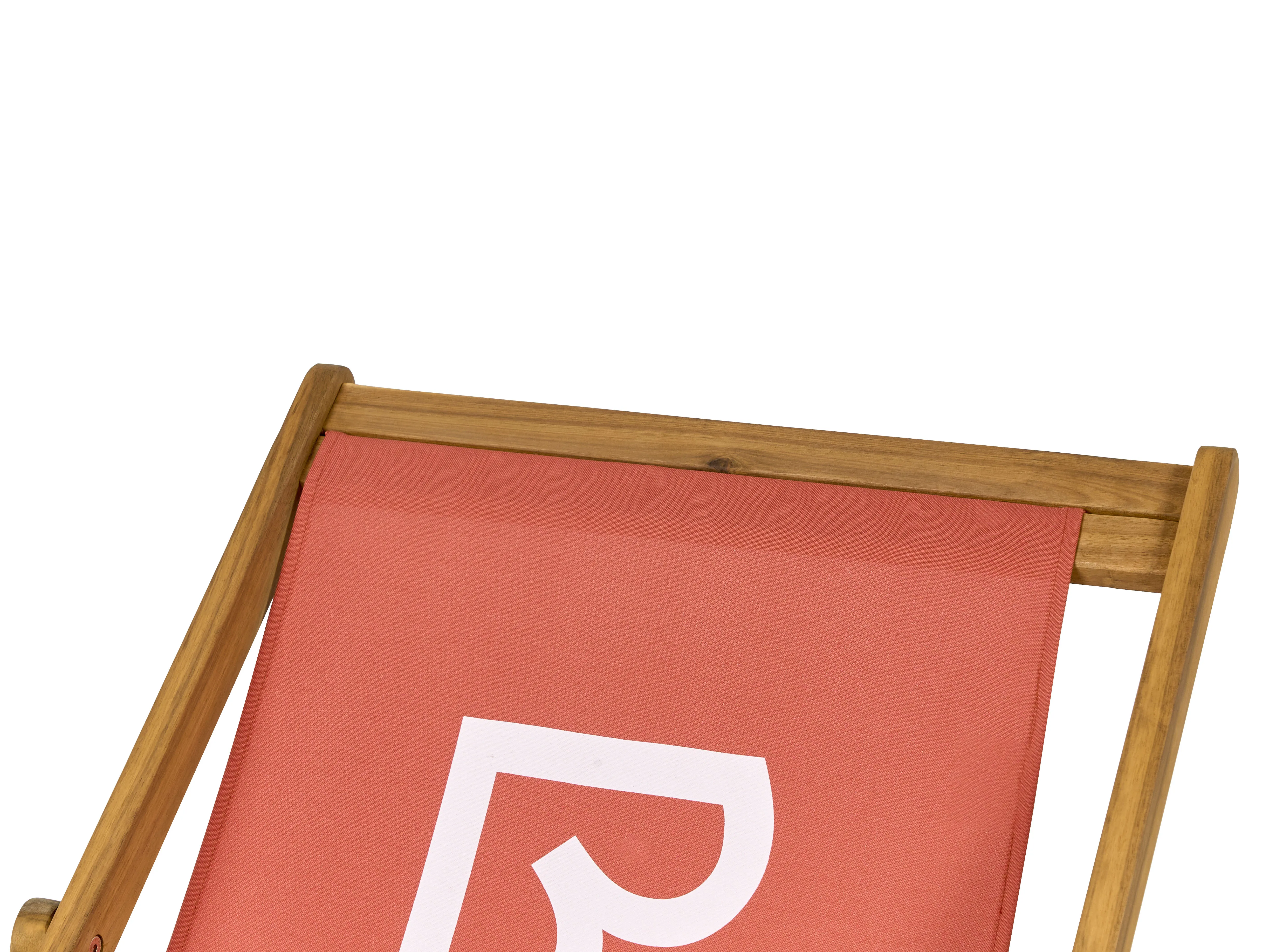 Inklapbare ligstoel ANZIO Acaciahout Rood