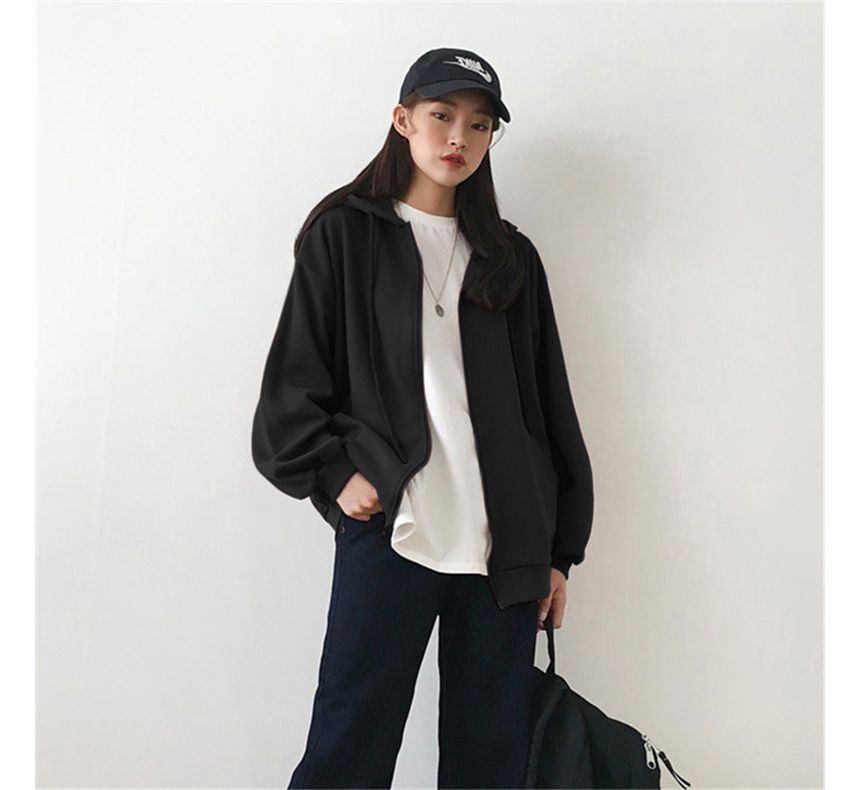 Cossita - Effen oversized capuchonjack