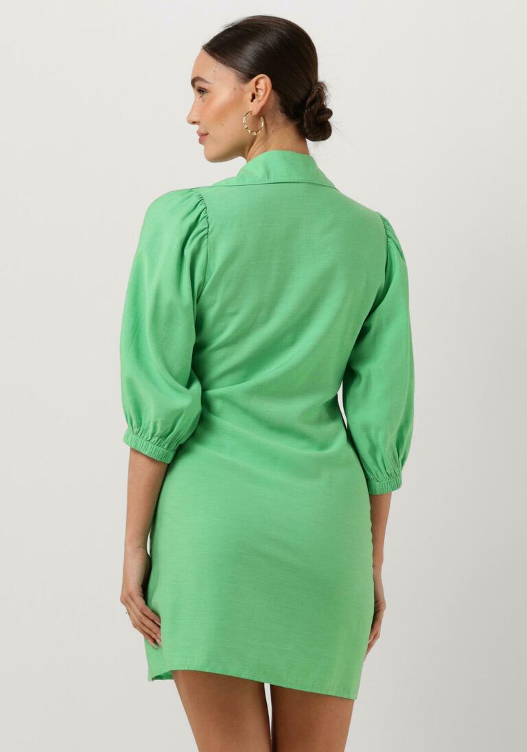 SUNCOO groene suncoo mini jurk cesira