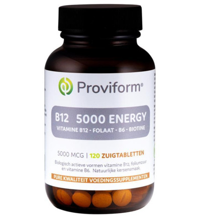 Proviform Vitamine B12 5000Mg Energy (120 Zuigtabletten)