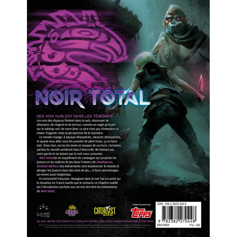 Shadowrun 6 - Noir total