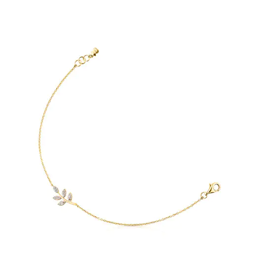 Pulseira Gem Power Gold com Diamantes