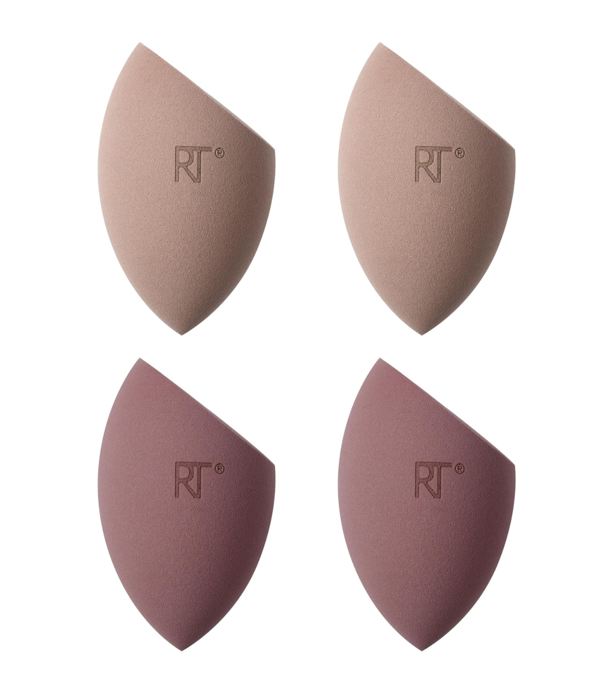 Real Techniques - *New Nude 2.0* - Conjunto de 4 esponjas Bare finish