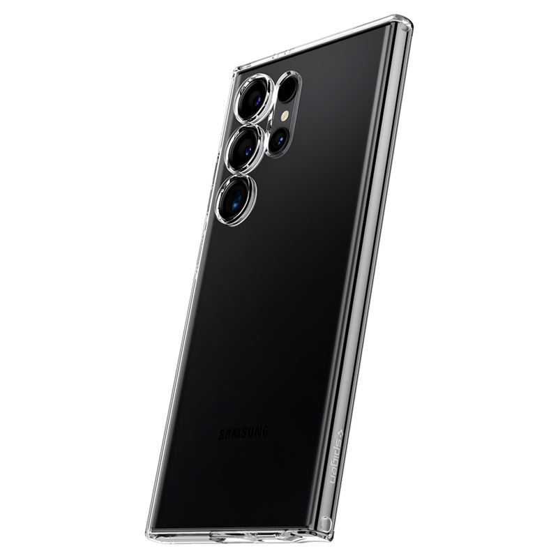 Samsung Galaxy S24 Ultra Liquid Crystal Case Gummi Hülle (ACS07283) - Crystal Clear (Transparent)