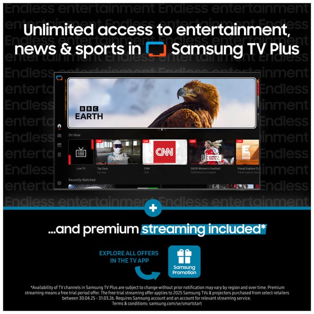 Samsung 55” Q7F3 4K QLED Smart TV (2025)