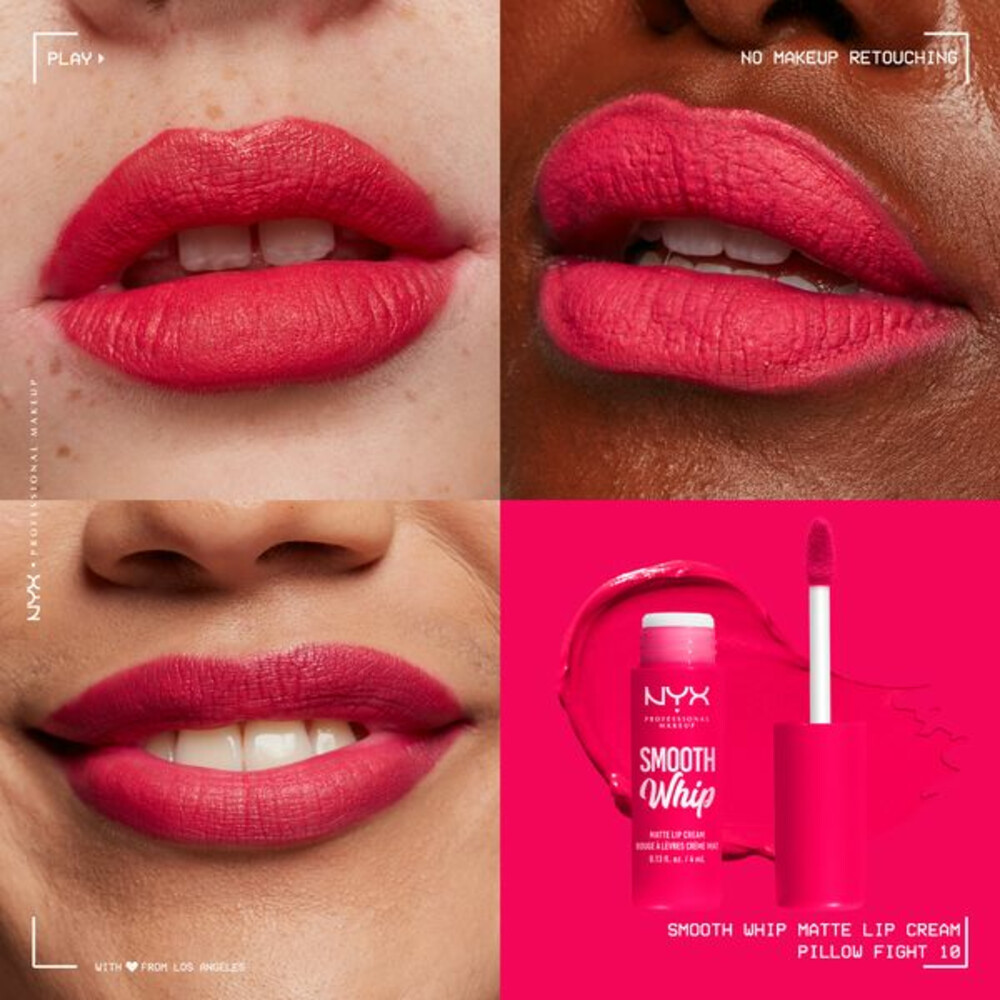 NYX Smooth Whip Matte Lip Cream Pillow Fight4 ml