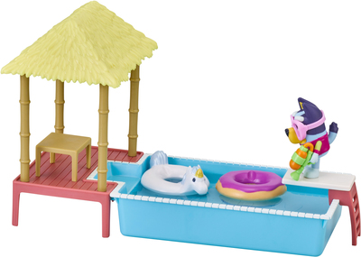 Bluey Lekesett Basseng med Figur