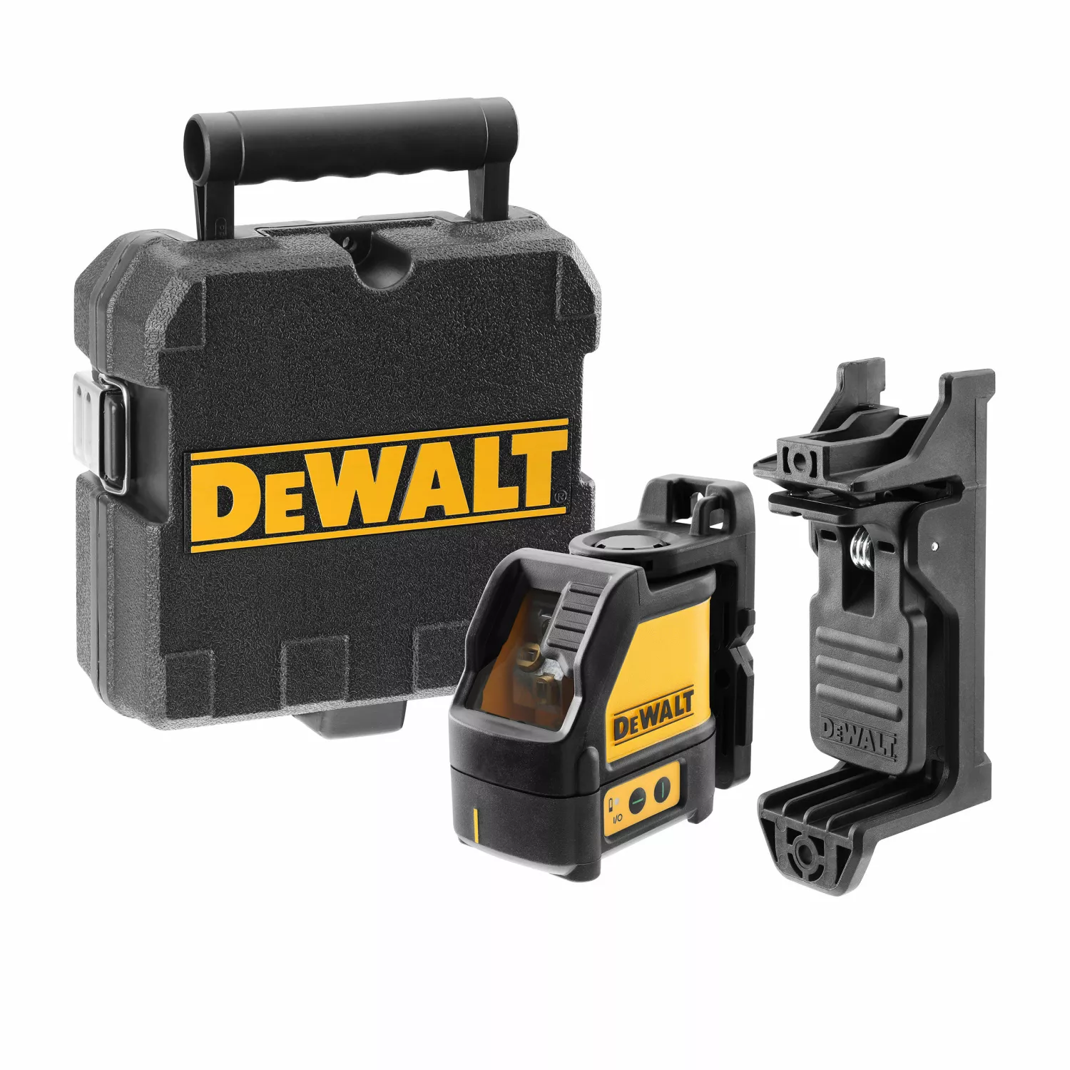 DeWALT DW088CG Zelfnivellerende kruis lijnlaser in koffer - 2 lijnen - 15m - Groen