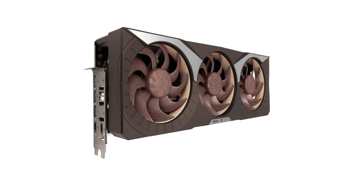 ASUSGeForce RTX 5080 16GB GDDR7 Noctua OC Edition grafische kaart  (DLSS 4, 3x DisplayPort, 2x HDMI 2.1)