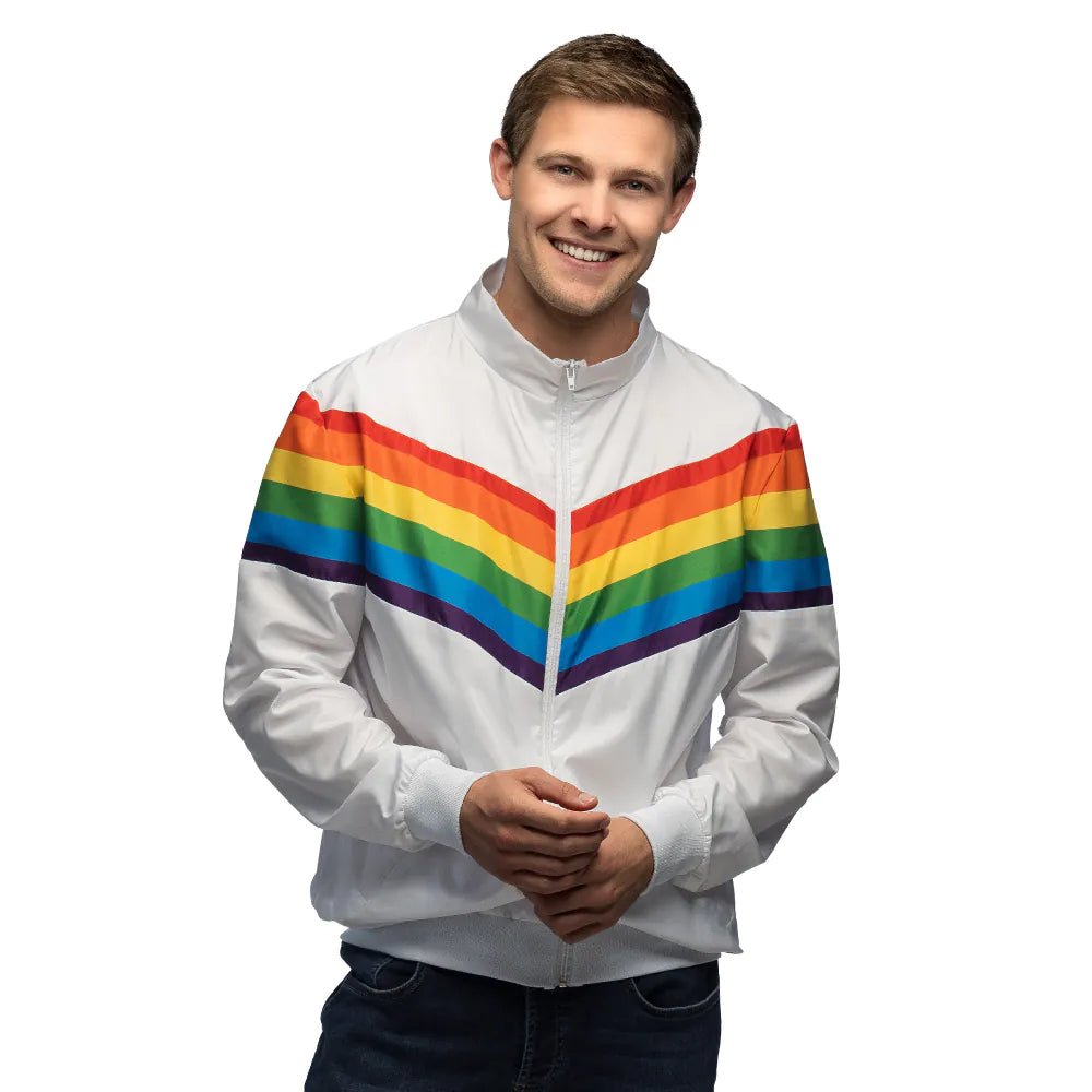 Trainingsjasje Vintage Rainbow Dude