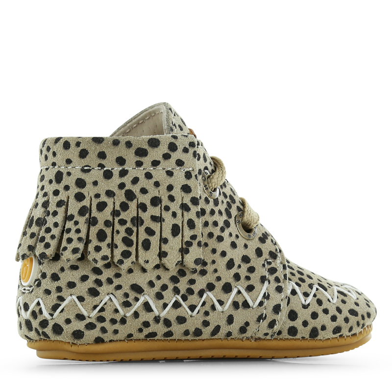 Shoesme beige BABY-PROOF® Schuh mit Fransen