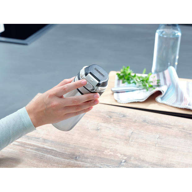 Leifheit - Flip Thermosbeker 350 ml - RVS