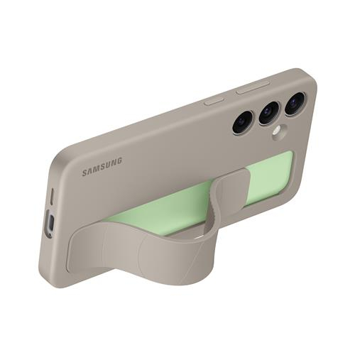 Galaxy S24  Plus Silikon Grip Cover Hülle (EF-GS926CUEGWW) - Taupe (Beige)