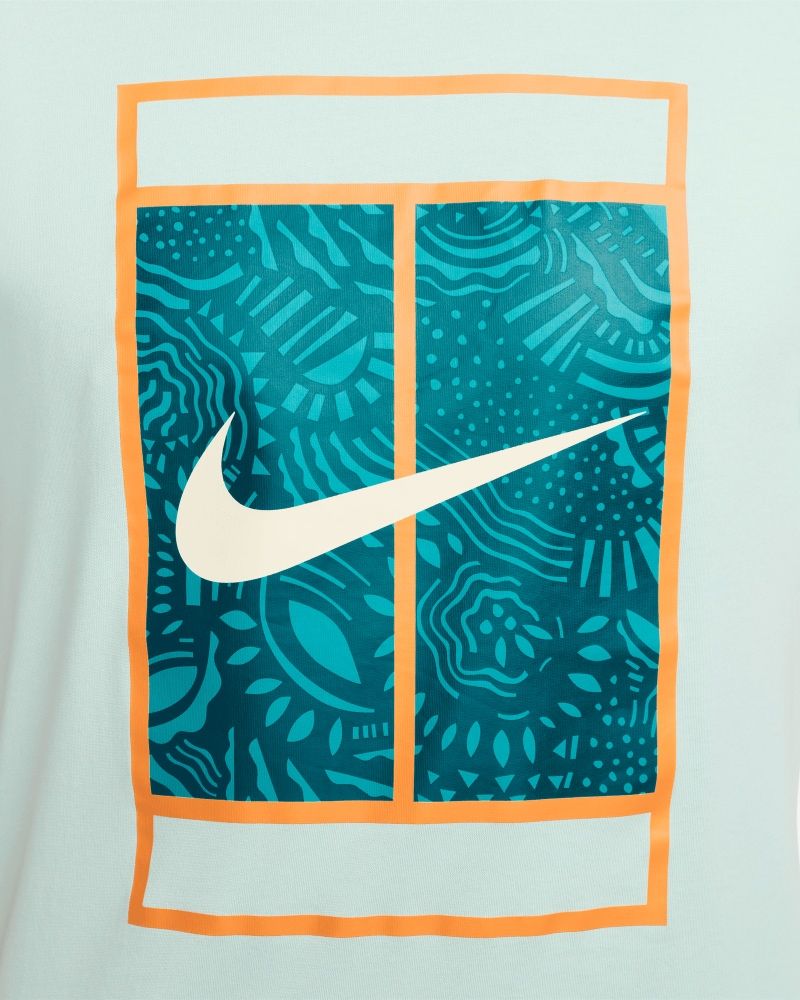 T-shirt Nike NikeCourt Vert pour homme