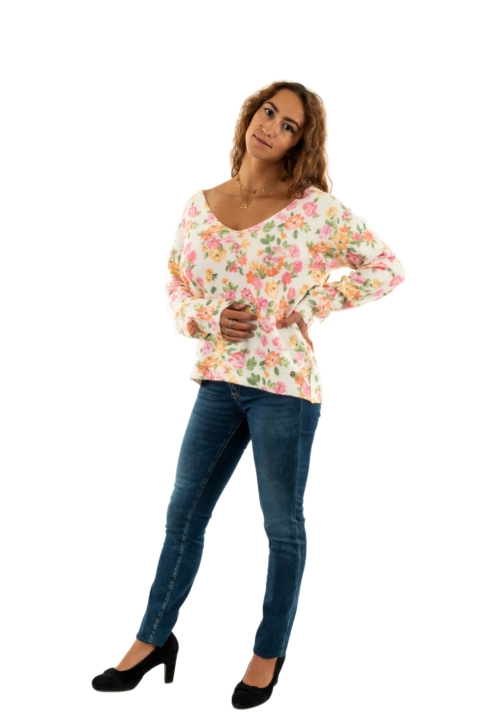 Pull hiver la petite etoile margot 11 fleurette