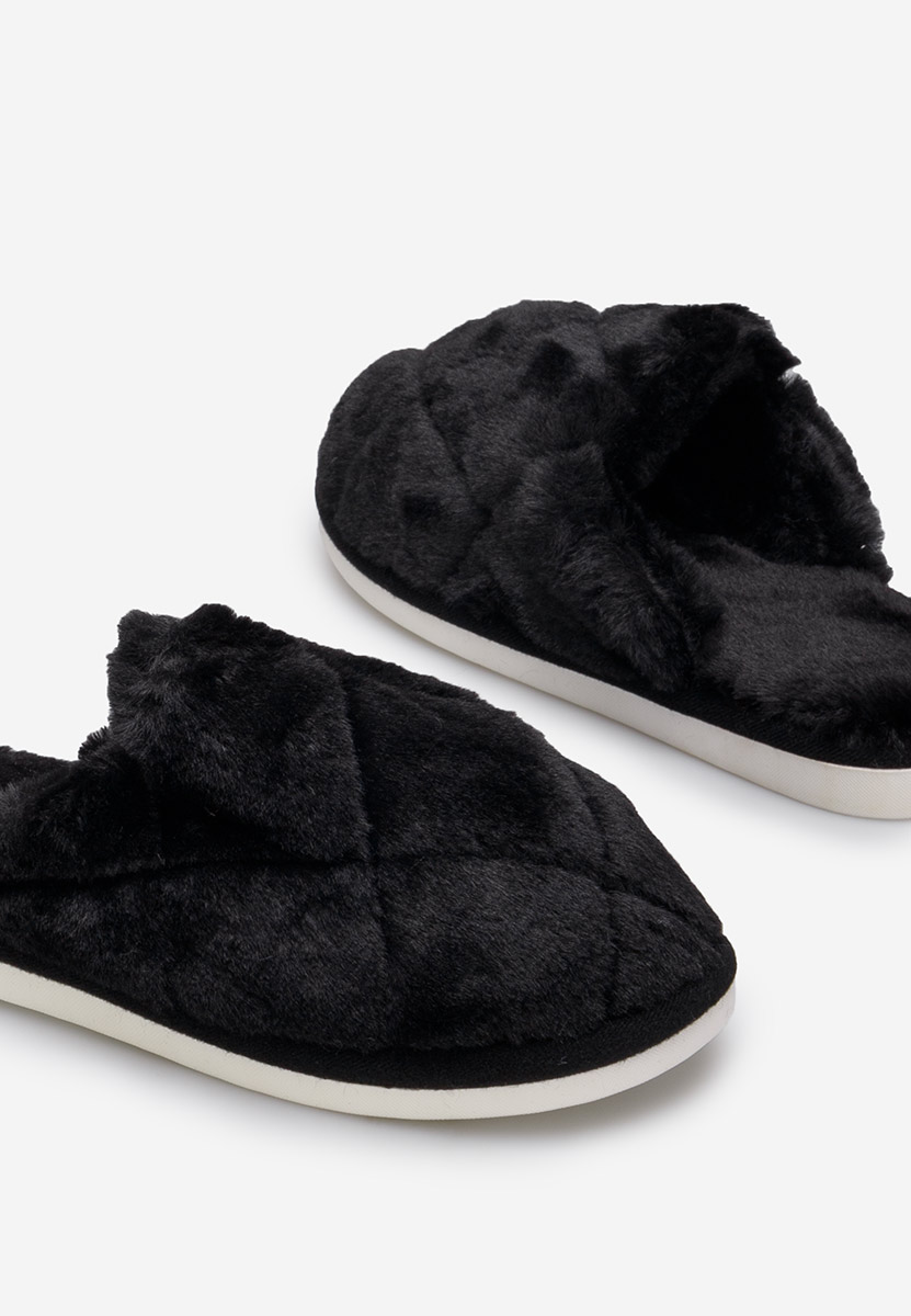 Pantoufles femme noirs Ingenia