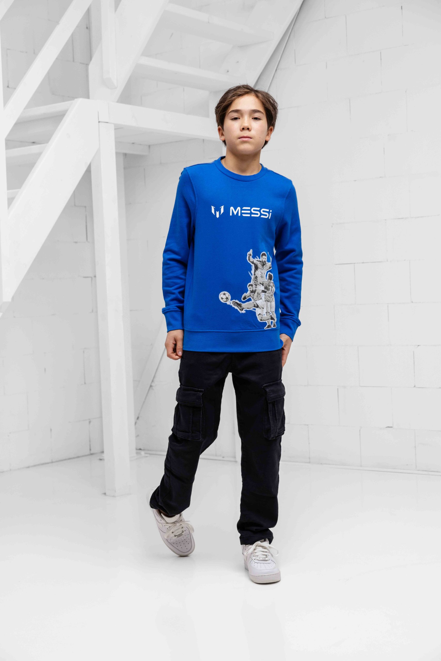 Vingino Claudio Loose Jeans Kids Zwart