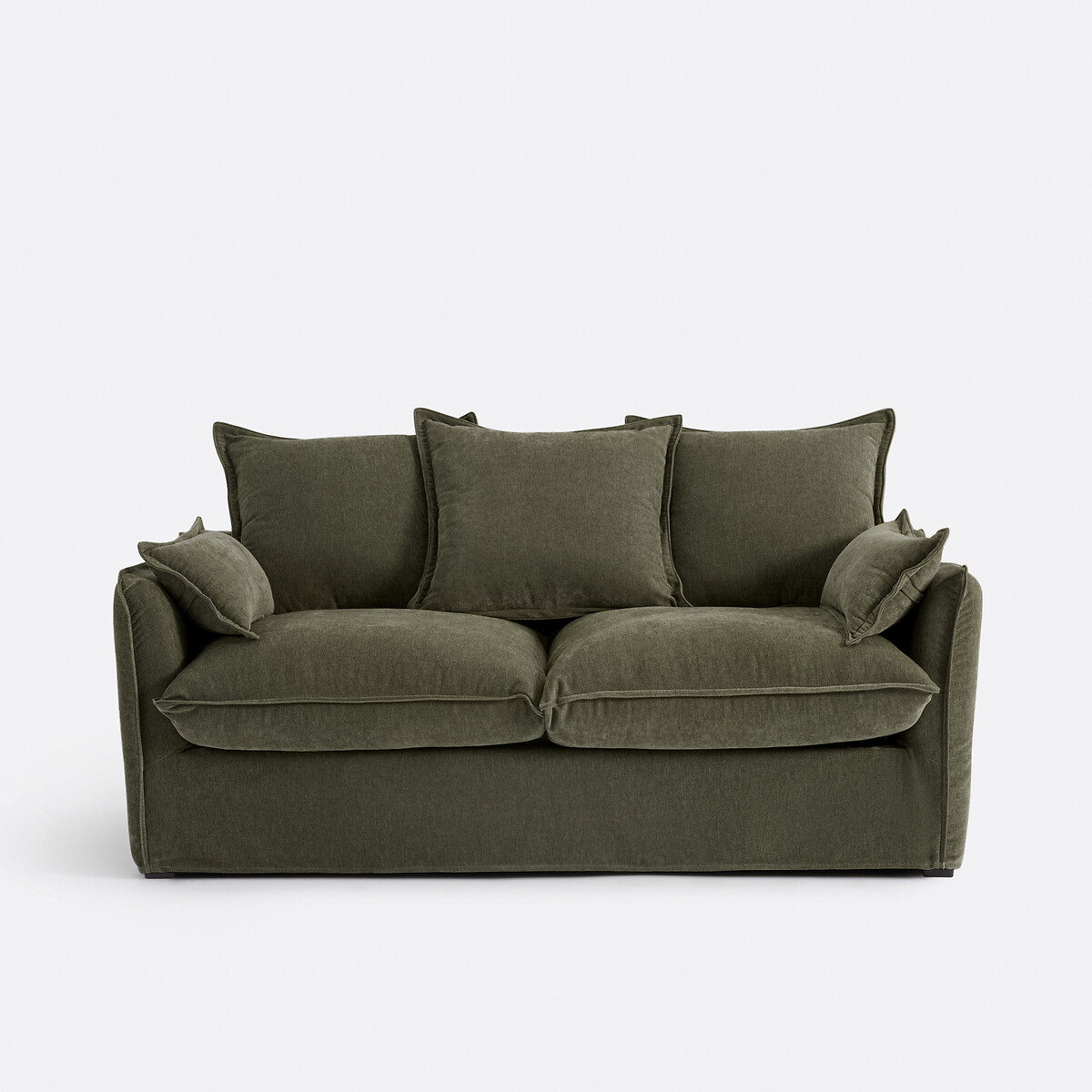 LA REDOUTE INTERIEURS<br>Sleapbank H14 cm, mistura de poliéster, Odna